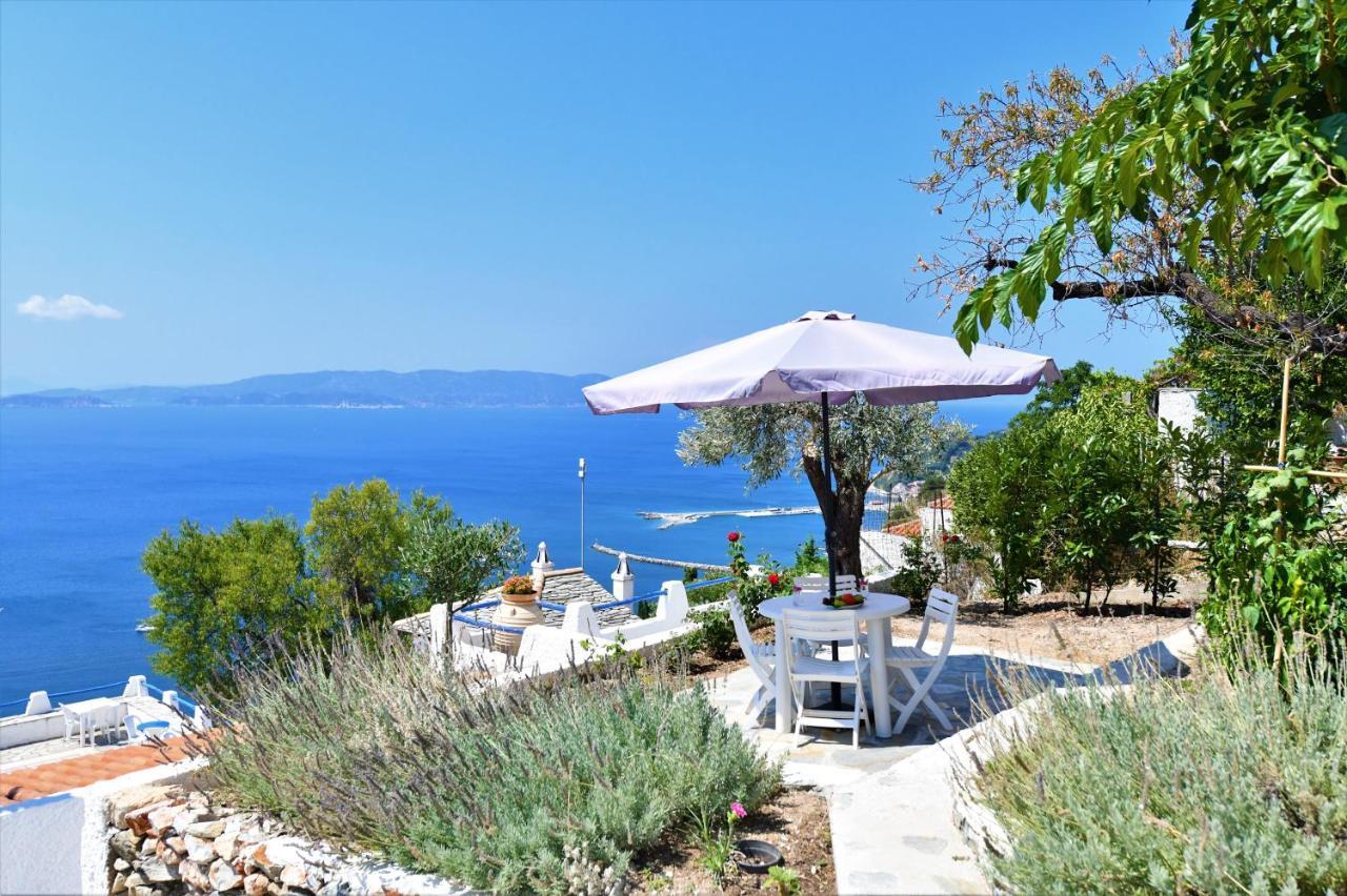 Secret Sporades Panoramic Residence Klíma Exterior foto
