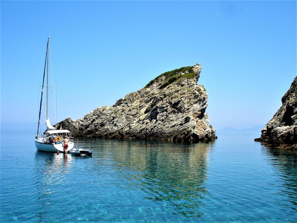 Secret Sporades Panoramic Residence Klíma Exterior foto