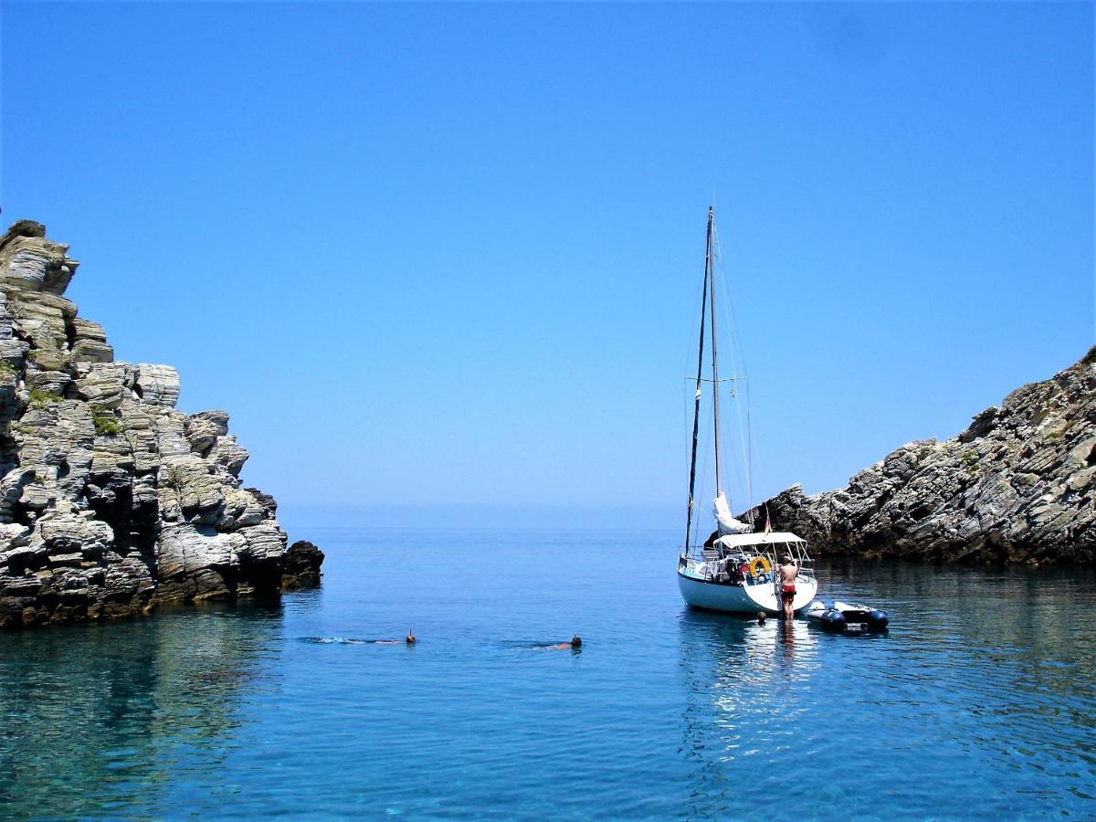 Secret Sporades Panoramic Residence Klíma Exterior foto