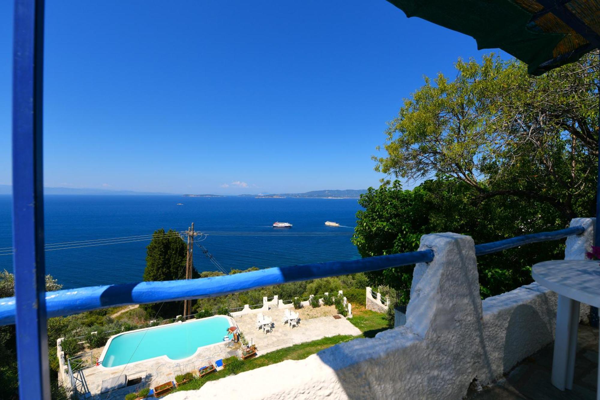 Secret Sporades Panoramic Residence Klíma Exterior foto