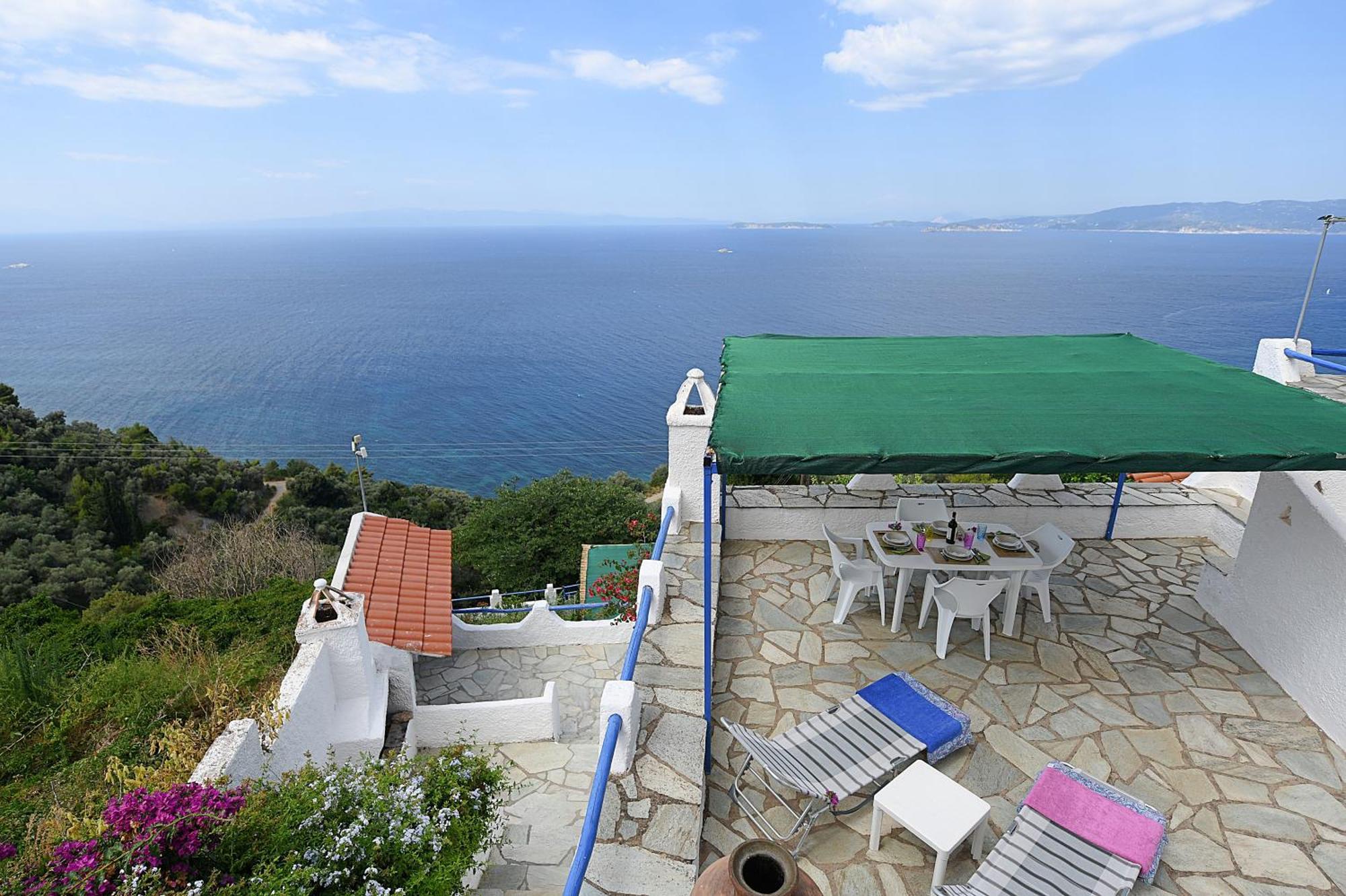 Secret Sporades Panoramic Residence Klíma Zimmer foto
