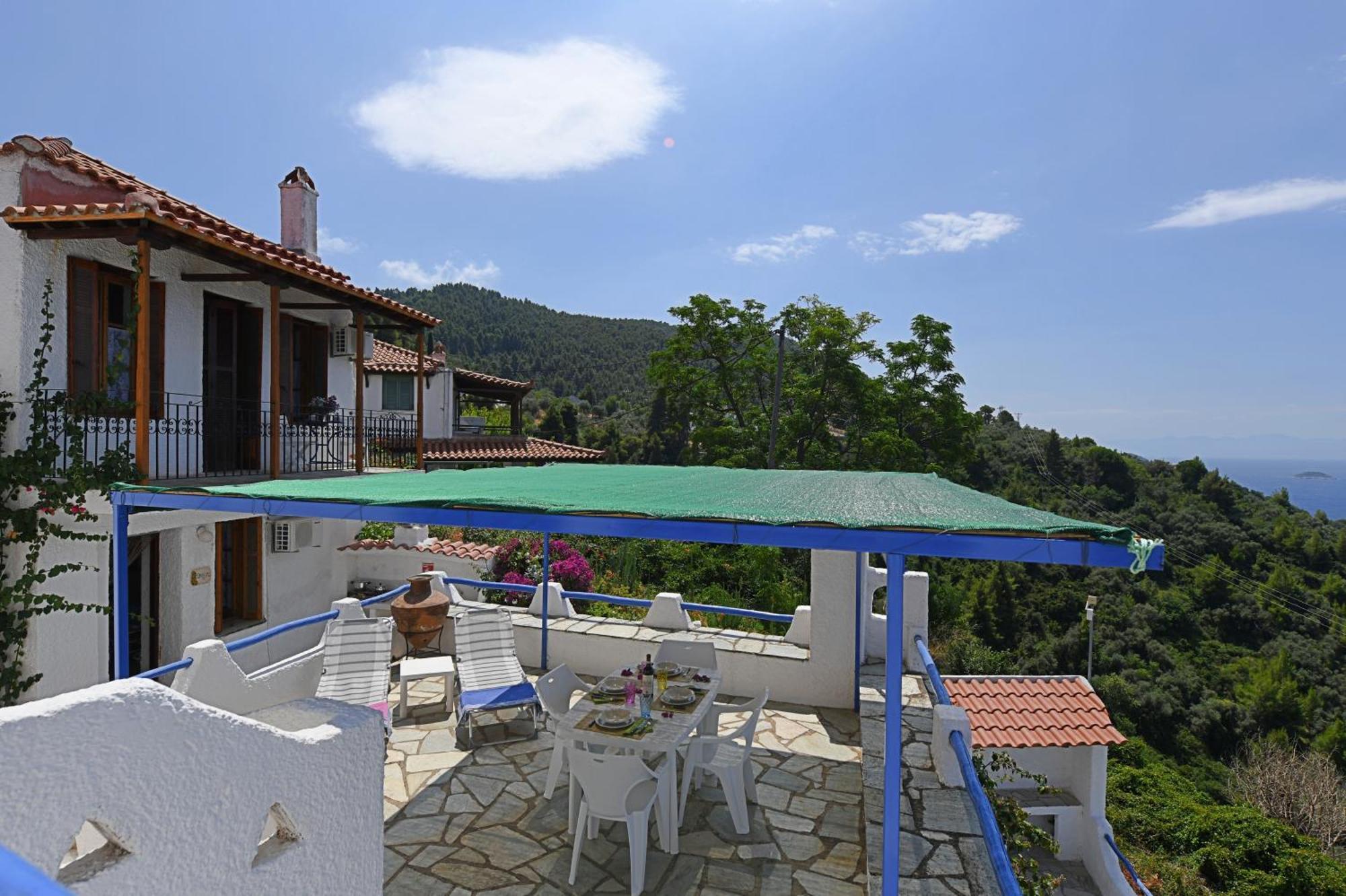 Secret Sporades Panoramic Residence Klíma Zimmer foto