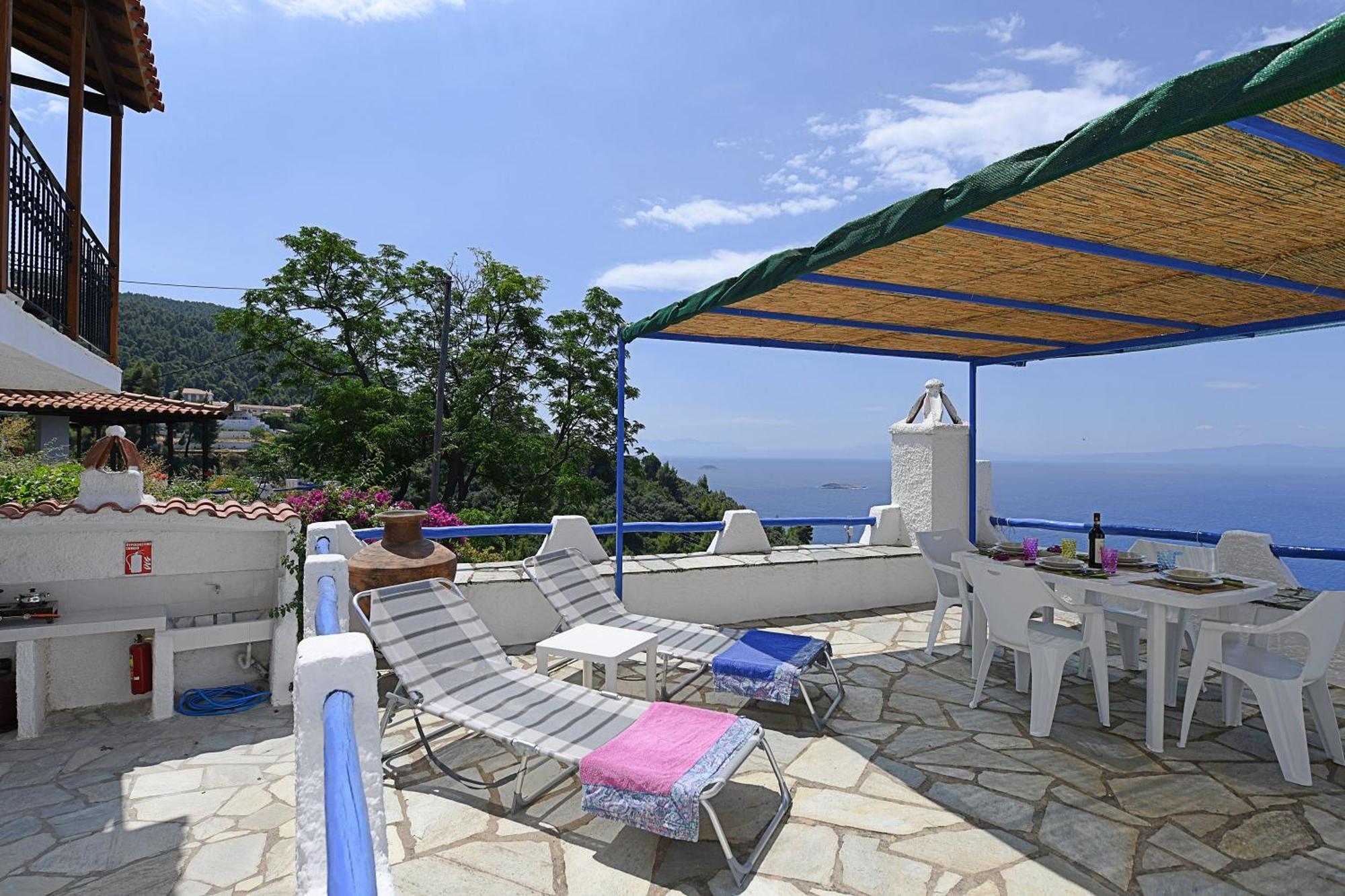 Secret Sporades Panoramic Residence Klíma Zimmer foto