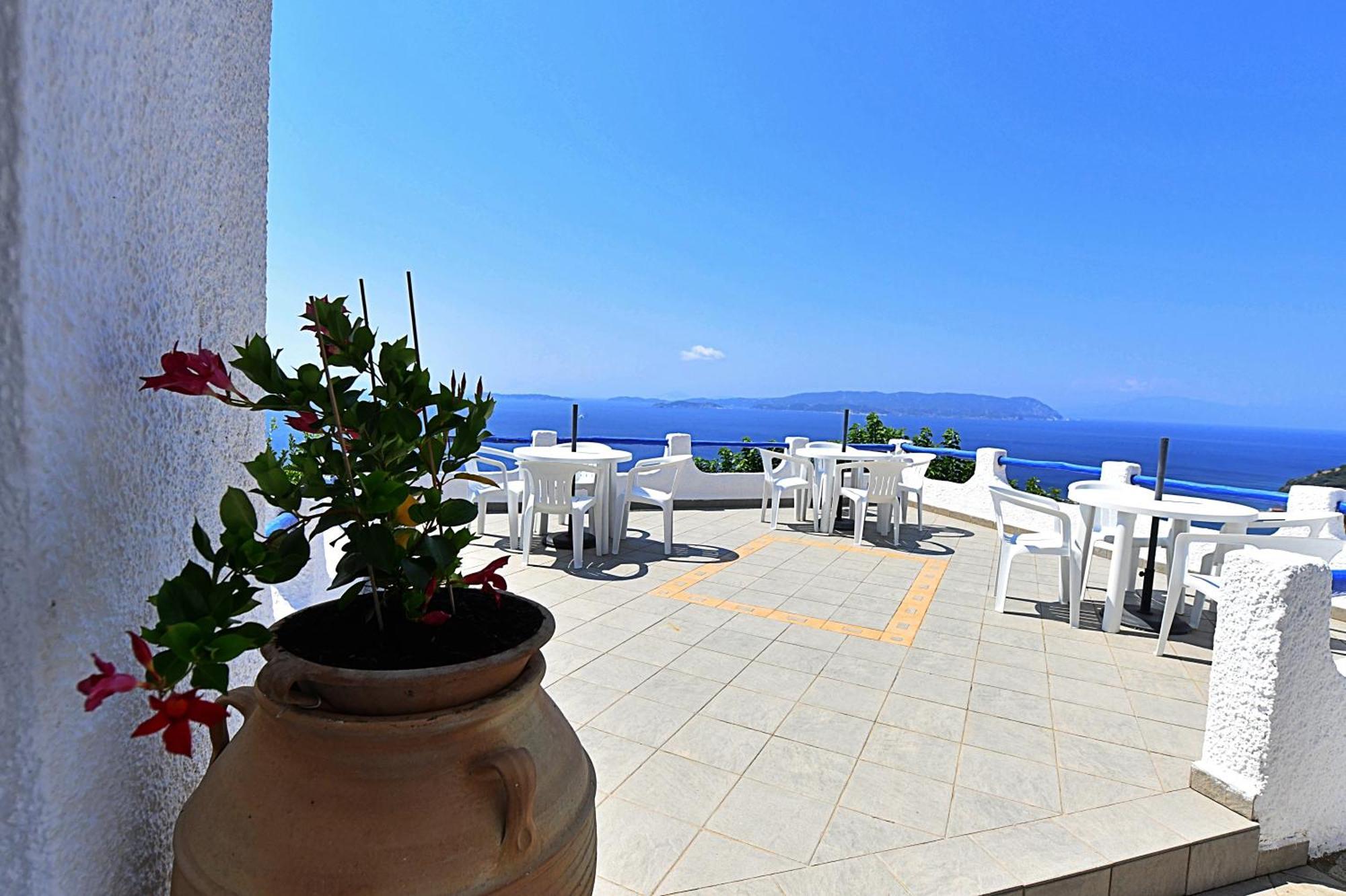 Secret Sporades Panoramic Residence Klíma Zimmer foto
