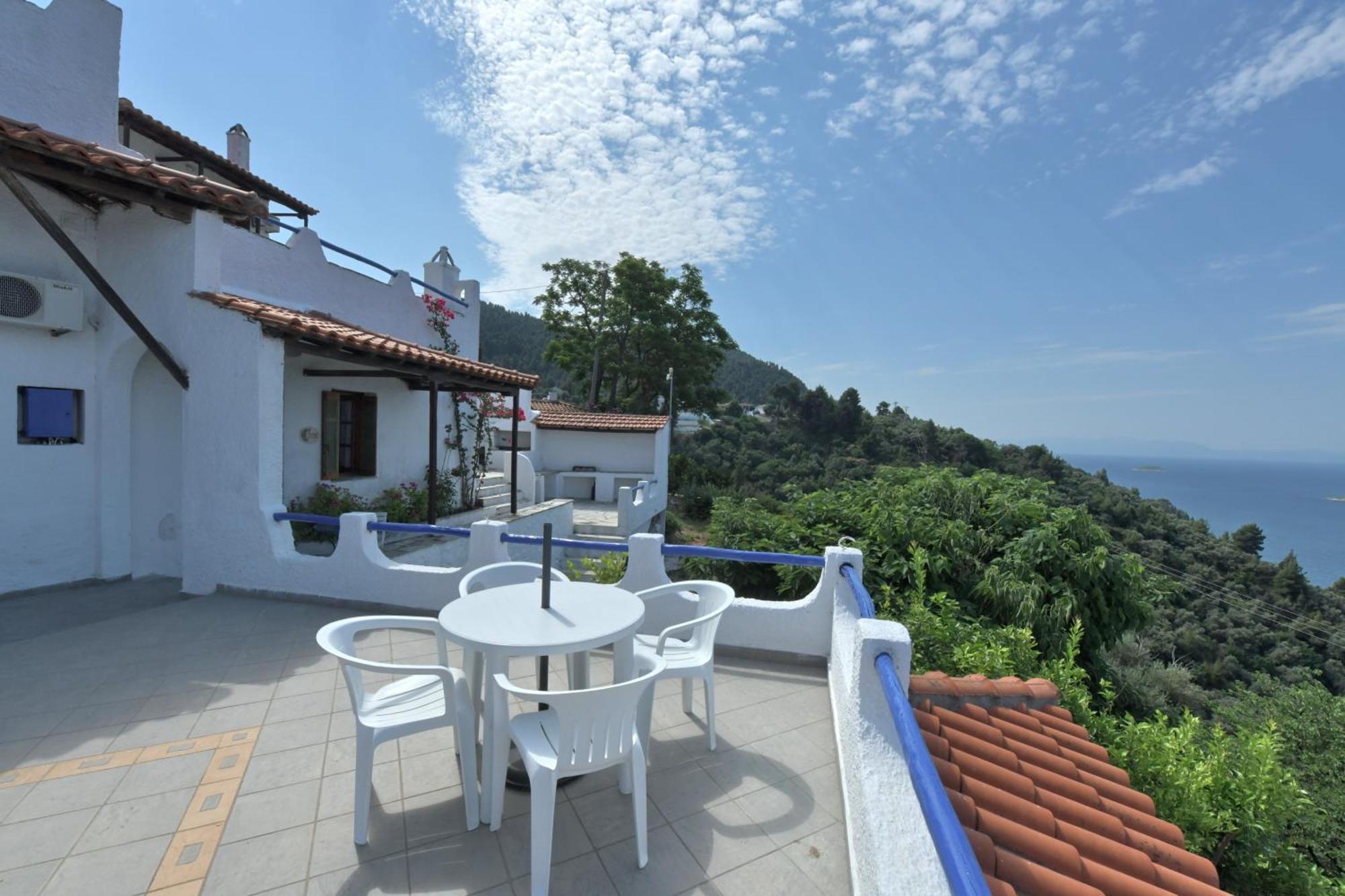 Secret Sporades Panoramic Residence Klíma Zimmer foto