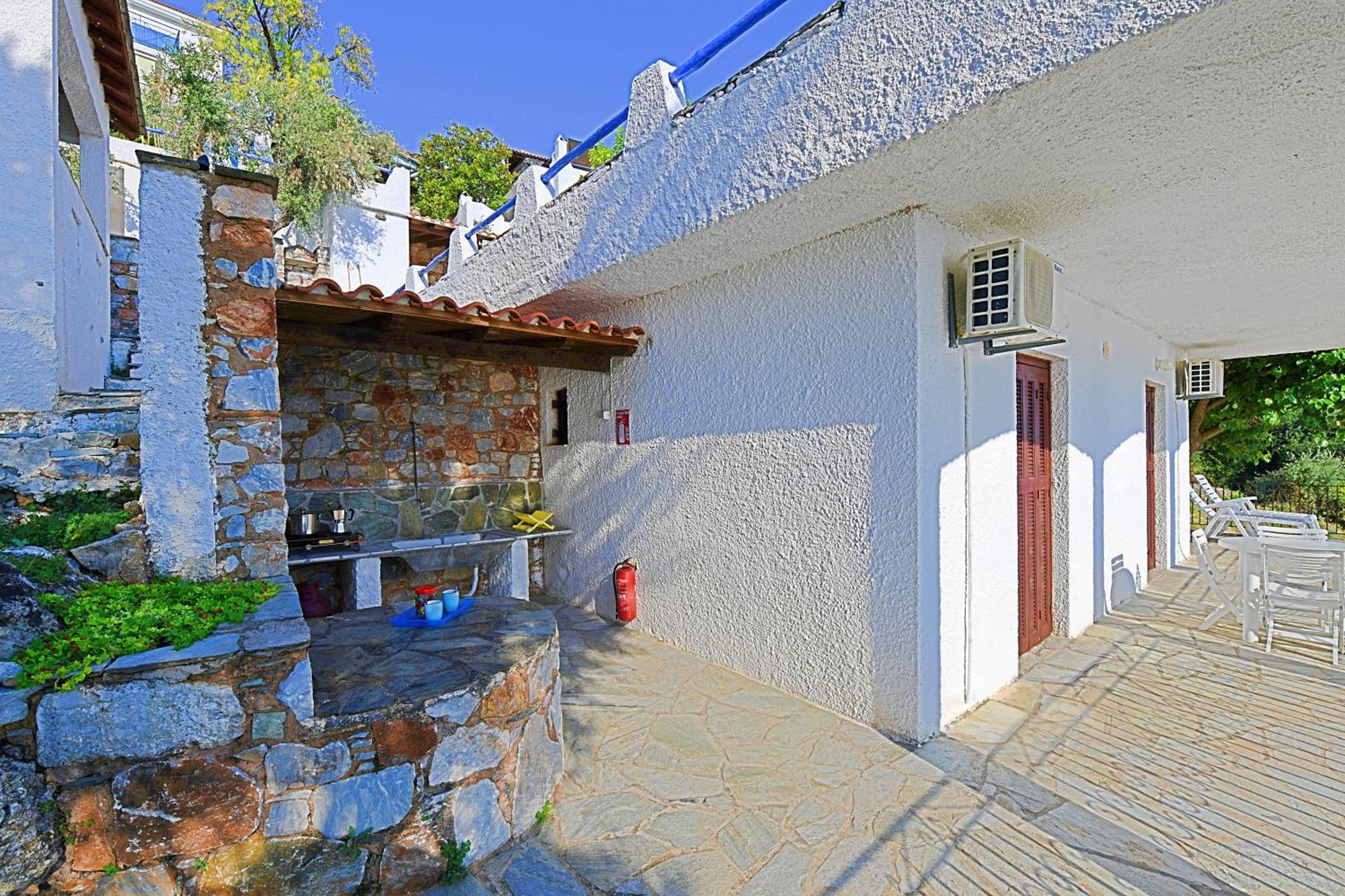Secret Sporades Panoramic Residence Klíma Zimmer foto