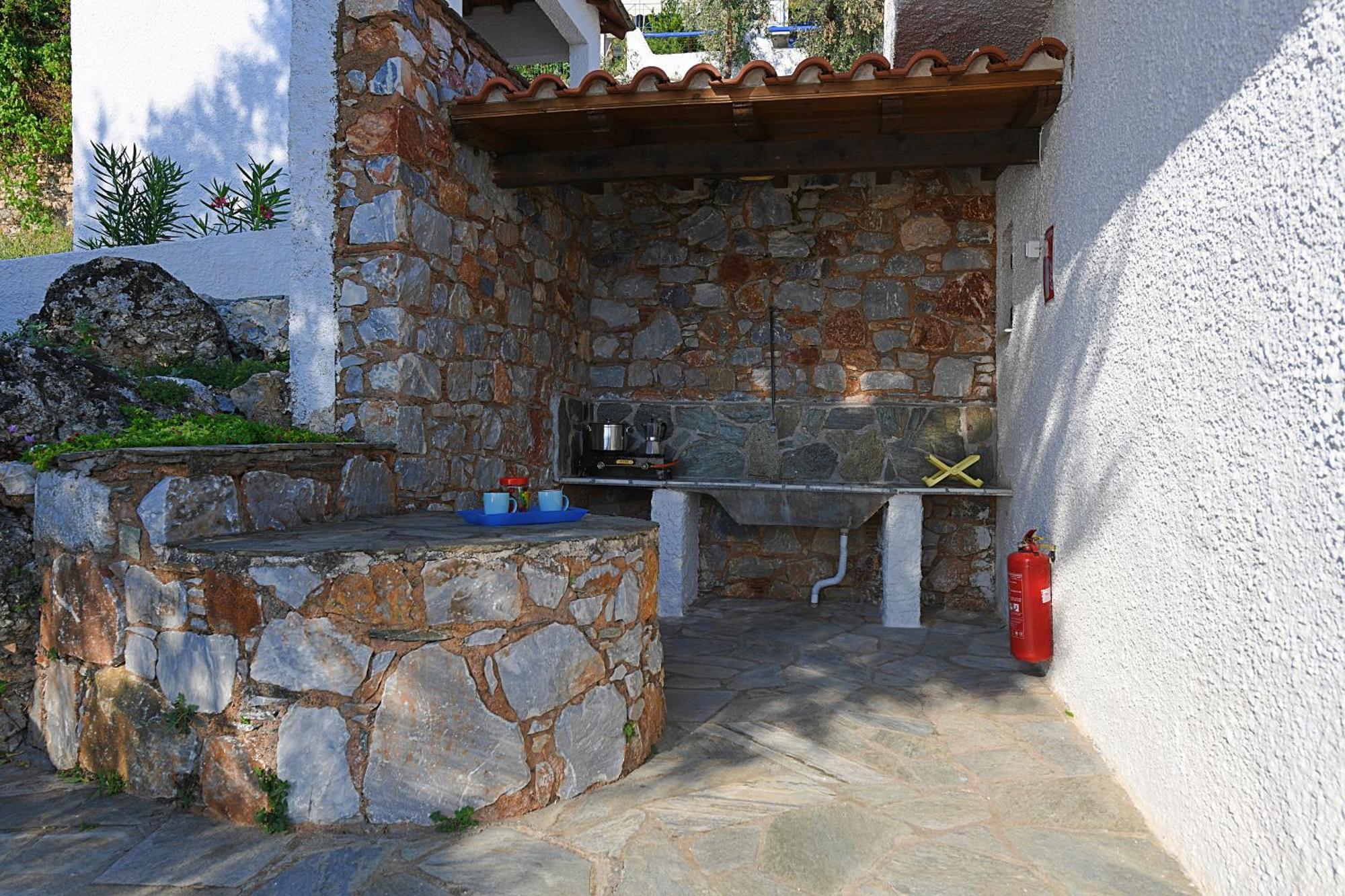 Secret Sporades Panoramic Residence Klíma Zimmer foto