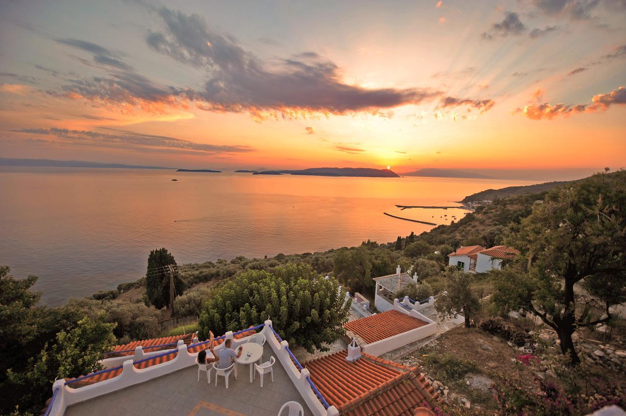 Secret Sporades Panoramic Residence Klíma Exterior foto
